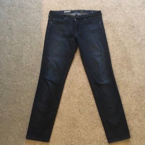 AG dark jeans The Stilt, Cigarette Leg size 30R